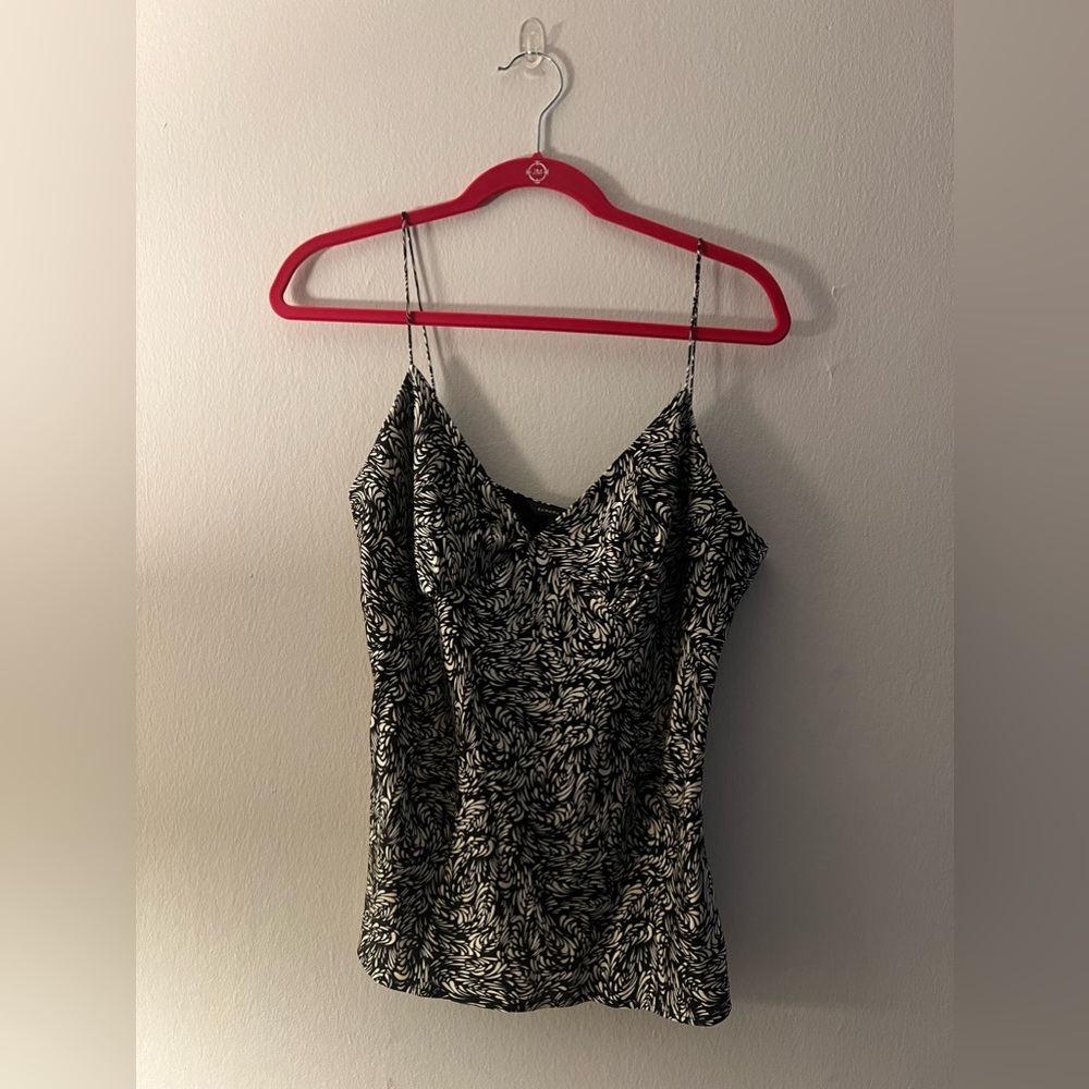 Banana Republic silk skirt and top matching set